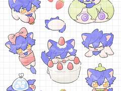 쥰 키링 도안 공유