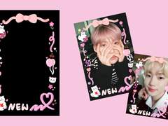 더보이즈 뉴 프레임 포카 도안 나눔