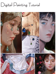 디지털 페인팅 강좌 + 소재