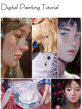 디지털 페인팅 강좌 + 소재