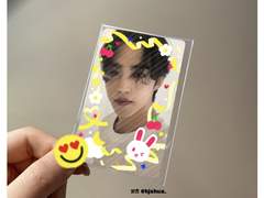 컨페티 투명포카 도안 (토끼)