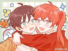 네가 너무너무 좋아! 고정틀 커미션