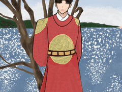 한복 그림 커미션