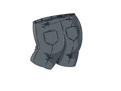 김독자 엉덩이 키링