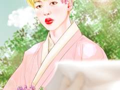 painting) 화공과 꽃도령