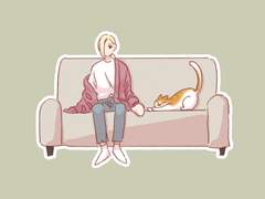 내가 고양이를 키우는 건지