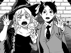 흑백 고정틀 커미션