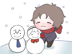 무료도안) 비아틴 스노우볼 키링