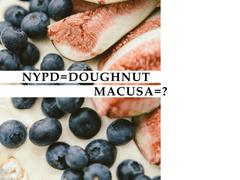 NYPD=DOUGHNUT, MACUSA=?