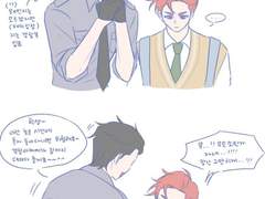 호랑이 담배피던시절 올렸던 그림+최근 지인분들 리퀘로 그렸던