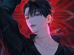 데못죽 포토카드 청려 도안