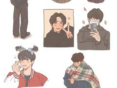 당모형원 굿노트 스티커❣️