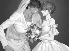 흑백 웨딩화보 커미션