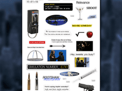 루트쇼 스티커 도안