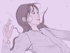 해가 지는 곳으로