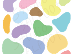 [굿노트스티커] 조각돌 스티커 3종