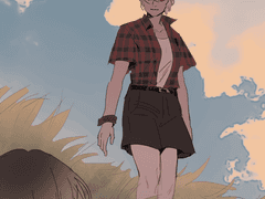 서리사막/우정리 (1,2)/자매꽃/빱라임씬 팬아트