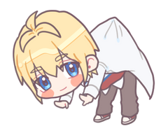 내일은 실험왕 아크릴 키링 도안 배포