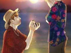 painting) 프로포즈 망한 거 가타...