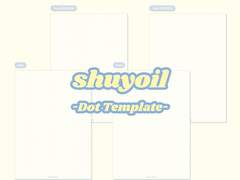 [shuyoil] 도트 그리드 굿노트 서식 공유