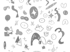 [굿노트 무료 스티커] ⚫️그레이 파티#1⚪️