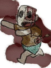 이 집 지하에 살아있는 시체가 있다