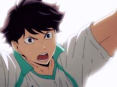 하이큐 드림, 배구공에 맞았다.