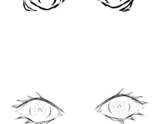 [주술회전] 유지 , 사토루 눈