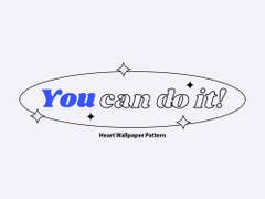 you can do it! : Heart Wallpaper Pattern