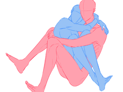 여 남 껴안은 이메레스