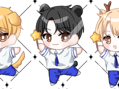 <데못죽> 테스타 동갑즈 키링 도안 배포