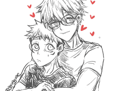 고죠유지 선후배au