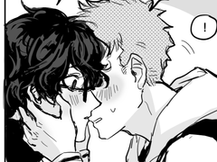 렌이랑 류지가 첫키스하는 만화