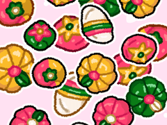 송편 데코 브러시 2 + PNG