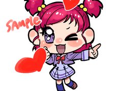 노조미 키링 도안