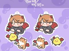 NCT 지성 키링 도안 - 악마 지송이😈