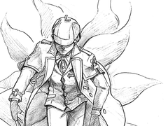 전설조 교류회 러프북 Vulpes lagopus