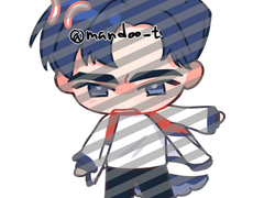 빡친 맏형즈 키링 도안