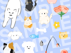 Sticker | 동물 스티커🐕🐾🐈