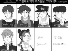 역대 죠죠그리기