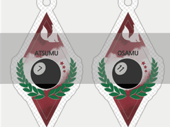 하이큐 이나리자키 키링 도안