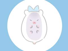 원형 찌부된 뵤 + 아현