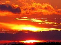 태양이 떨어진다