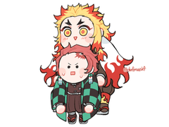 [렌탄] 키링 도안