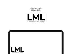[아이패드 다이어리 속지] 굿노트 플래너 서식ㅣ먼슬리 위클리 스터디 플래너 ㅣLive More Lively - Whiteㅣ기간 한정 무료공유
