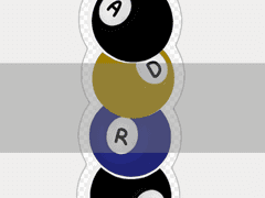 애들러스 키링 도안