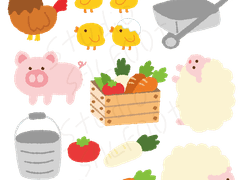 [굿노트스티커] 동물농장 스꾸 세트