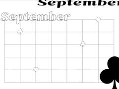 굿노트 9월 다이어리 속지