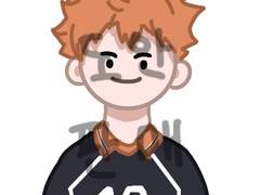 하이큐 아크릴키링 도안 판매 - 히나타