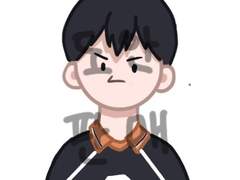 하이큐 아크릴키링 도안 판매-카게야마